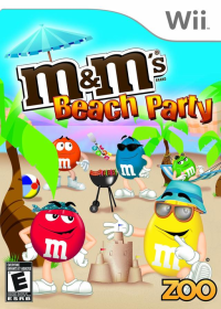 M&M's Beach Party Wii  box art